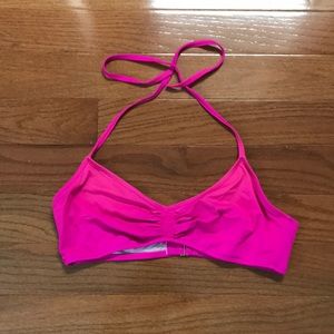 Pink VS swim top